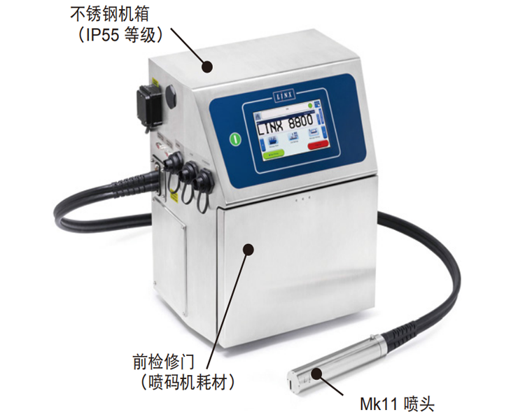 LINX在線式小字符噴碼機(jī)的優(yōu)點(diǎn)